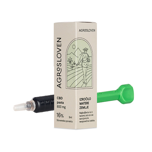 CBD resina di canapa - pasta, 16%, 5 ml