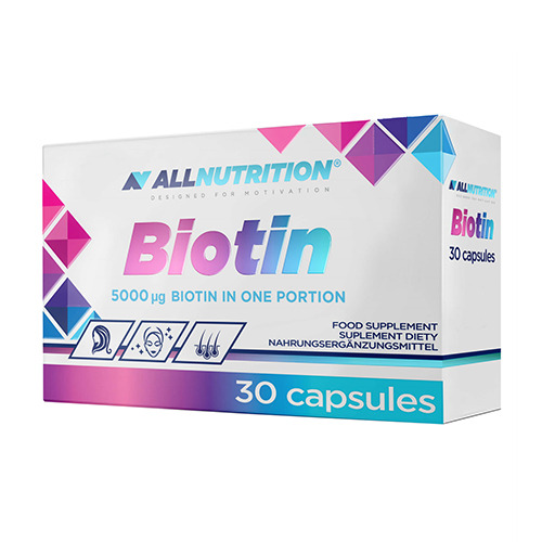 Biotina 5000 µg, 30 capsule
