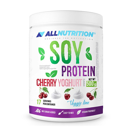 Proteine di soia – ciliegia e yogurt, 500 g