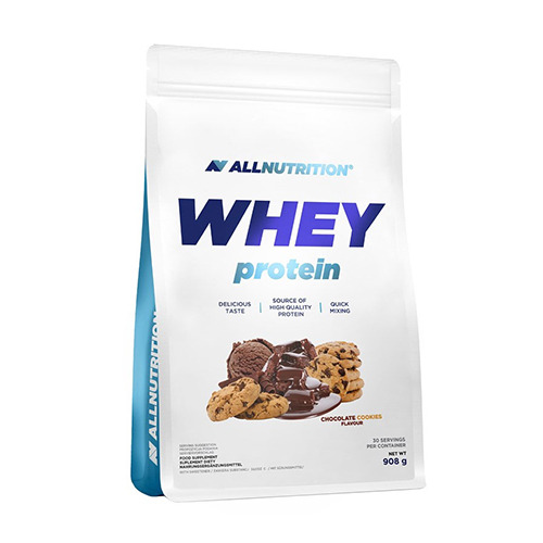 WHEY proteine del siero di latte – biscotti al cioccolato, 908 g