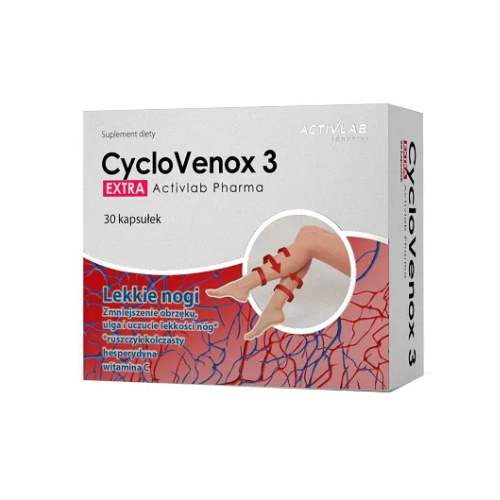 CycloVenox 3 – per gambe stanche, 30 capsule