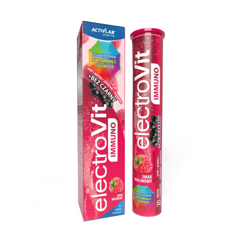 ElectroVit Immuno – compresse effervescenti per il sistema immunitario, 20 compresse effervescenti
