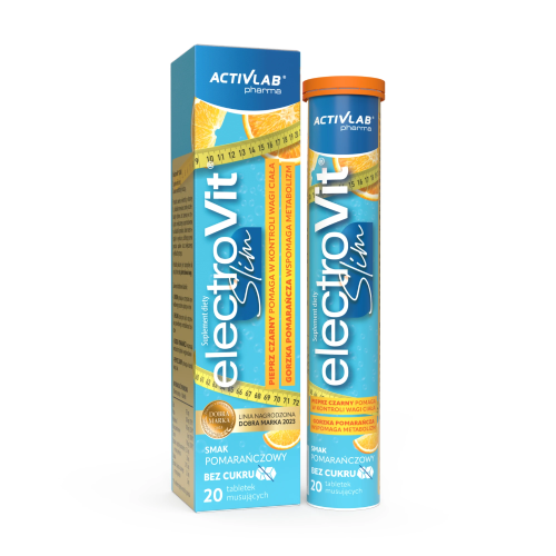 ElectroVit Slim - compresse effervescenti con elettroliti, 20 compresse effervescenti
