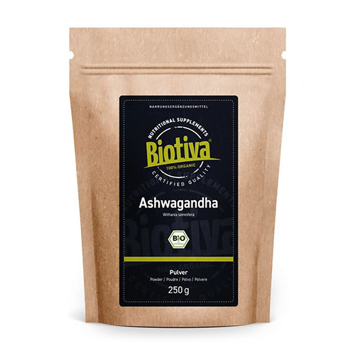 Ashwagandha BIO in polvere, 250 g 