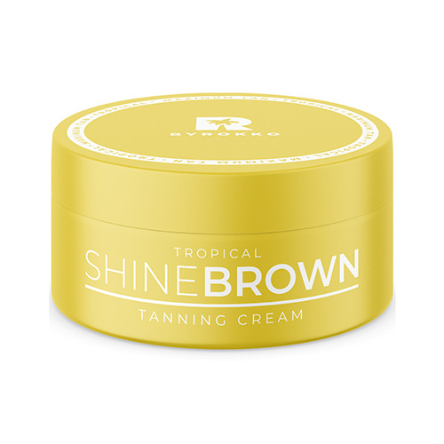 Shine brown crema abbronzante – Tropical, 190 ml