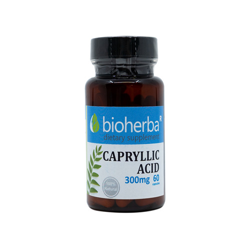 Acido caprilico 300 mg, 60 capsule
