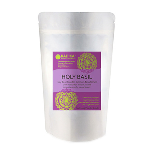 Basilico sacro (Tulsi) in polvere, 100 g