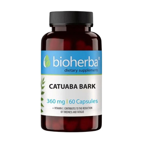 Corteccia di catuaba 360 mg, 60 capsule