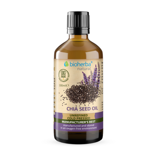 Olio di semi di chia, 100 ml