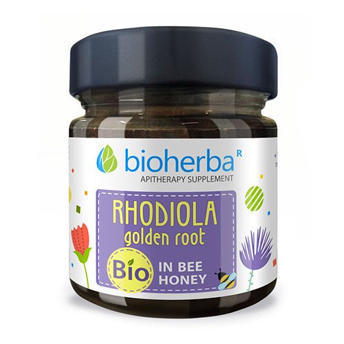 BIO complesso con miele – Rodiola, 280 g