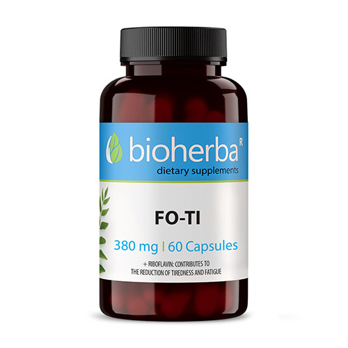 Fo-Ti (He Shou Wu) 380 mg, 60 capsule