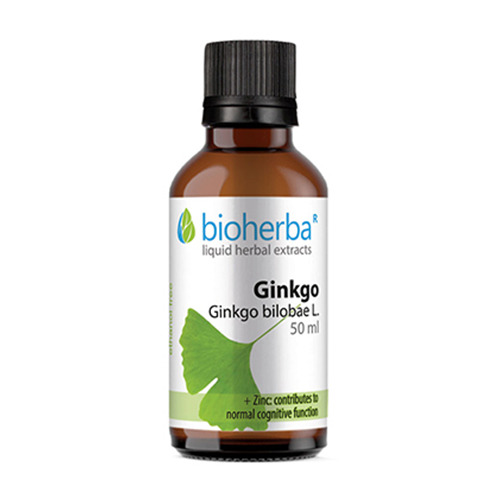 Ginkgo biloba - tintura, 50 ml