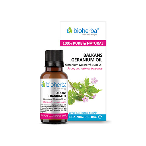 Olio essenziale di geranio odoroso, 10 ml