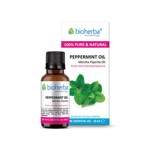 Olio essenziale di menta piperita, 10 ml