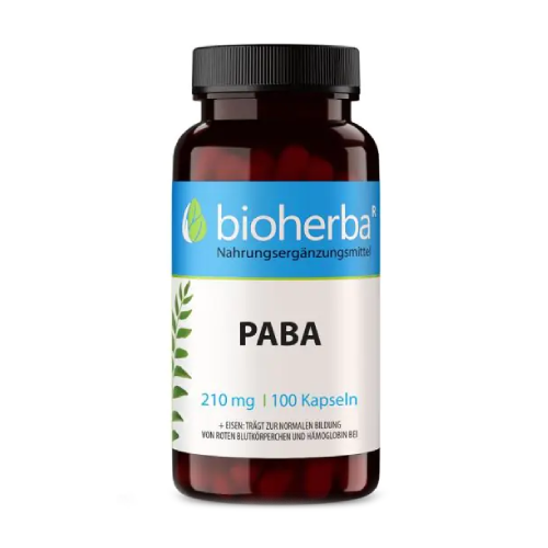 PABA 210 mg, 100 capsule