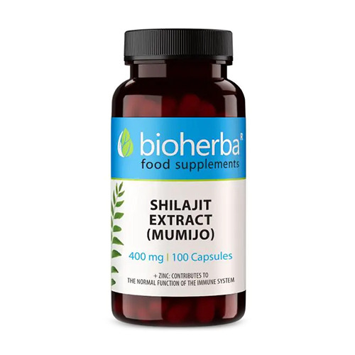 Shilajit (Mumio) 400 mg, 100 capsule