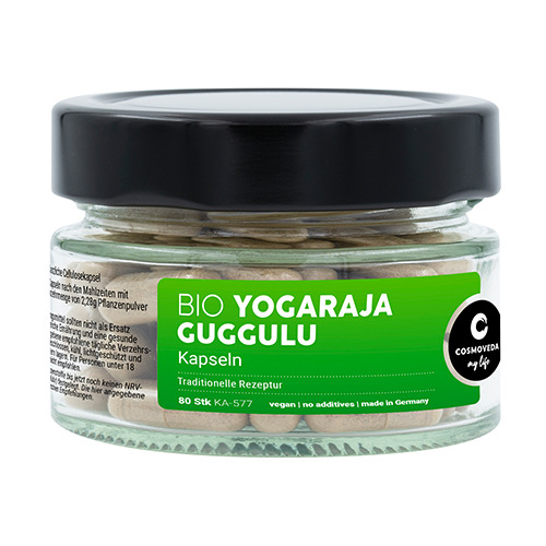 Yogaraja guggulu BIO, 80 capsule