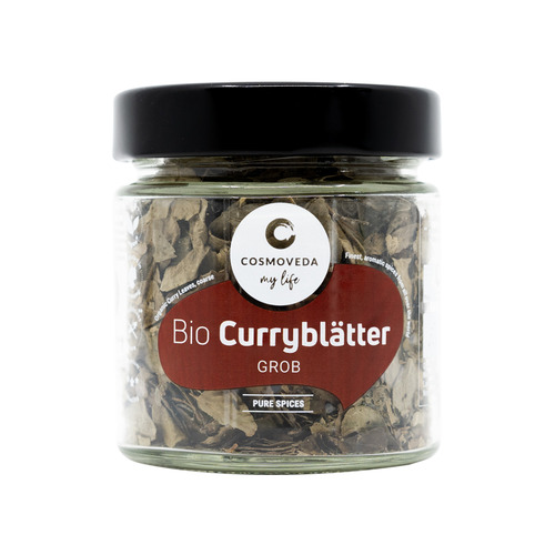 Foglie intere di Curry BIO, 10 g