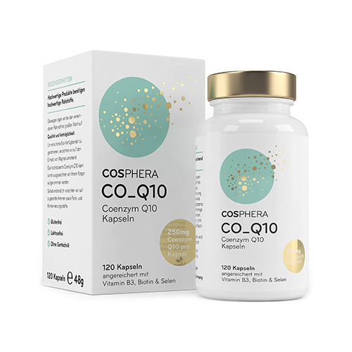 Coenzima Q10 + biotina, 120 capsule