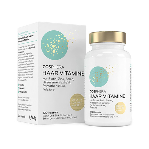 Vitamine per capelli, 120 capsule
