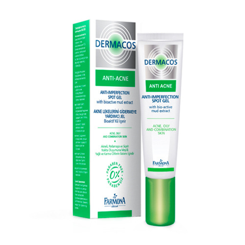 Anti-acne gel per imperfezioni cutanee, 15 ml