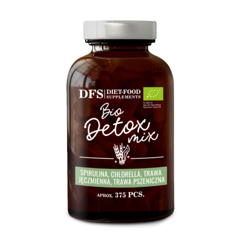 BIO Detox complesso con superalimenti verdi, 375 compresse