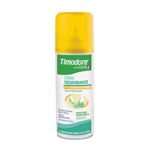 Deodorante per piedi allo zenzero - spray, 150 ml