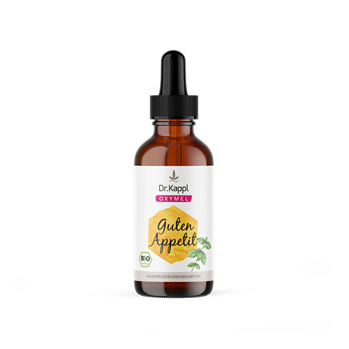 BIO Oxymel gocce di erbe – Buon appetito, 58 g