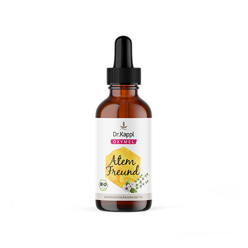 BIO Oxymel gocce di erbe – Vie respiratorie, 58 g