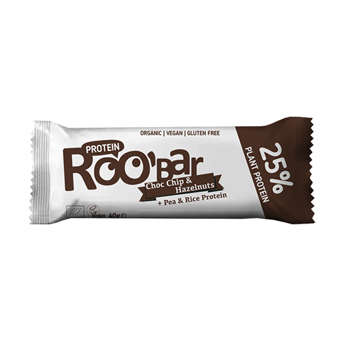 BIO Roobar barretta proteica – cioccolato & nocciole, 40 g