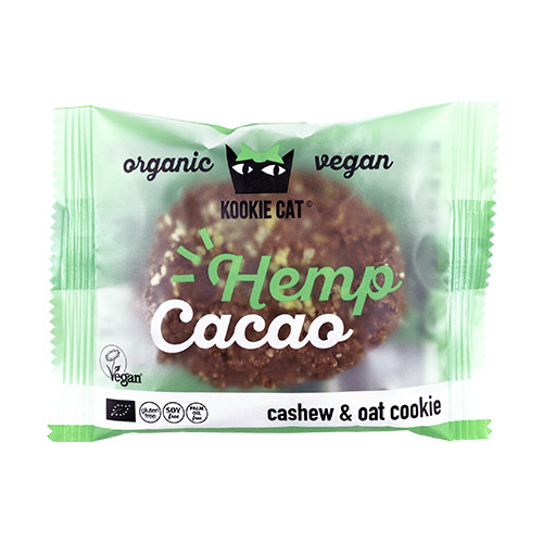 BIO biscotto Kookie Cat – canapa & cacao, 50 g