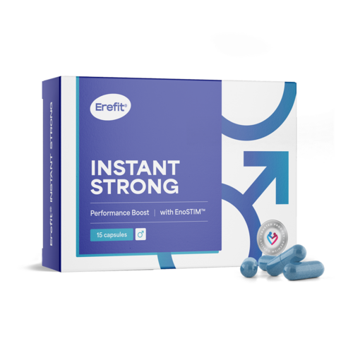 INSTANT STRONG – Performance Boost, complesso per uomini, 15 capsule