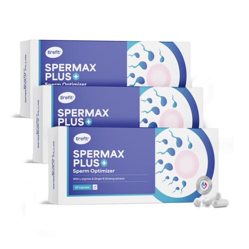 3x SpermaX Plus – supporto per lo sperma, totale 180 capsule