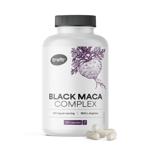 Maca nera complesso, 200 capsule