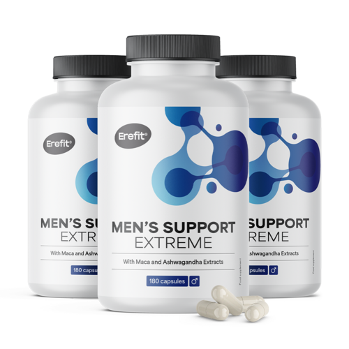 3x Men's Support Extreme – supporto per uomini, totale 540 capsule