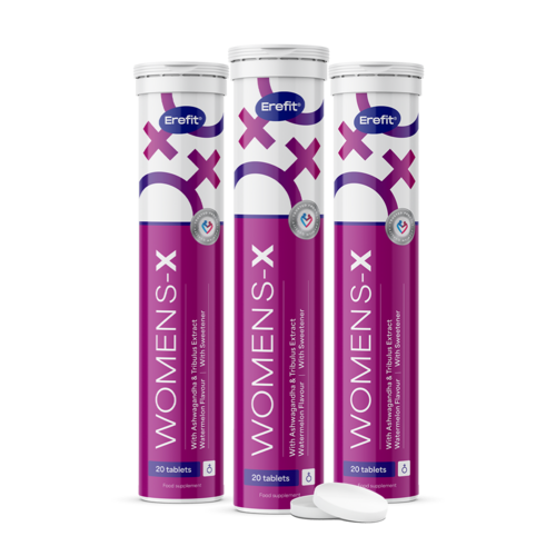 3x Women-X – compresse effervescenti per donne, totale 60 compresse effervescenti