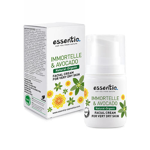 Crema naturale per pelle molto secca – elicriso & avocado, 50 ml