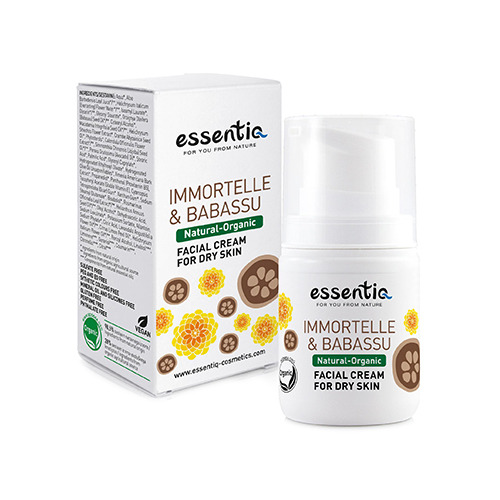 Crema naturale per pelle secca – elicriso & babassu, 50 ml