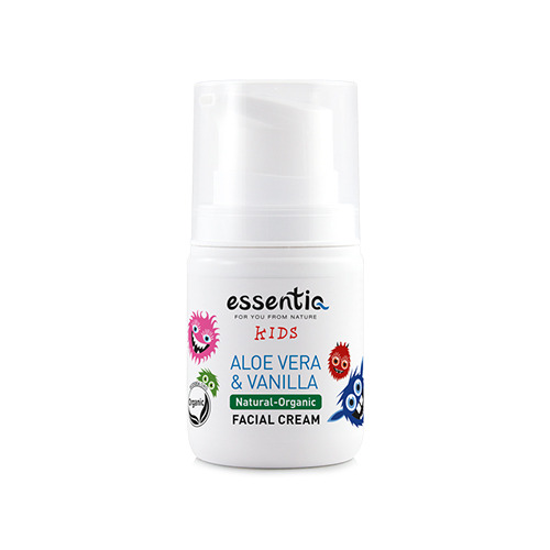 Crema viso naturale per bambini – aloe vera & vaniglia, 50 ml