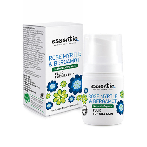 Fluido naturale per pelle grassa – mirto & bergamotto, 50 ml