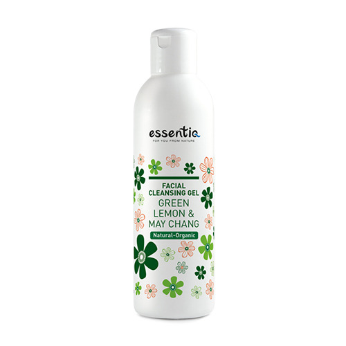 Gel detergente naturale per il viso – limone verde & may chang, 200 ml