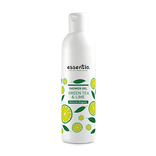 Gel doccia naturale – tè verde & limetta, 250 ml