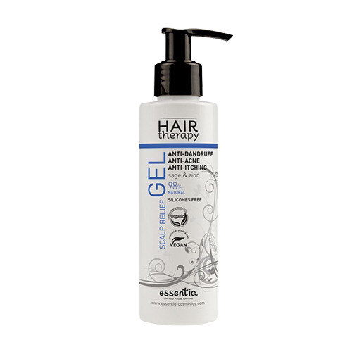 Gel naturale per cuoio capelluto sensibile – antiforfora, 150 ml