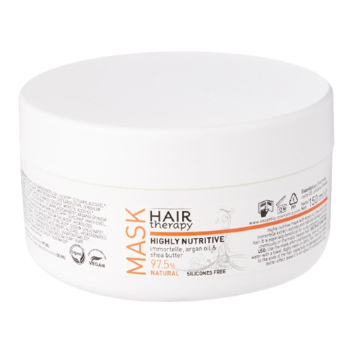 Maschera naturale per capelli - nutriente, 150 ml