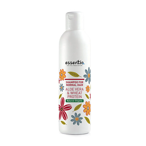 Shampoo naturale per capelli normali – aloe vera & proteine del grano, 250 ml