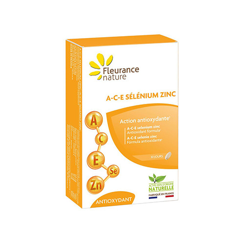 Vitamine A-C-E + selenio + zinco, 30 compresse