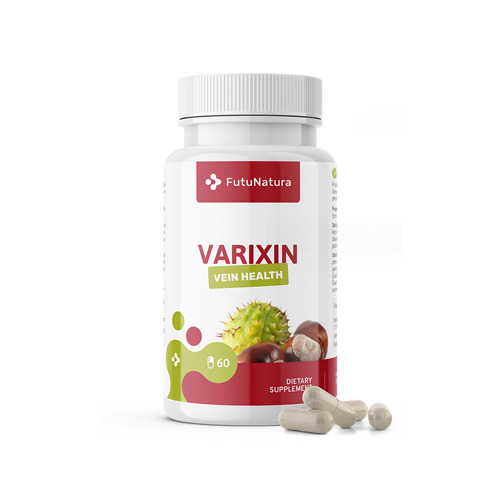 Varixin con ippocastano - vene varicose, 60 capsule