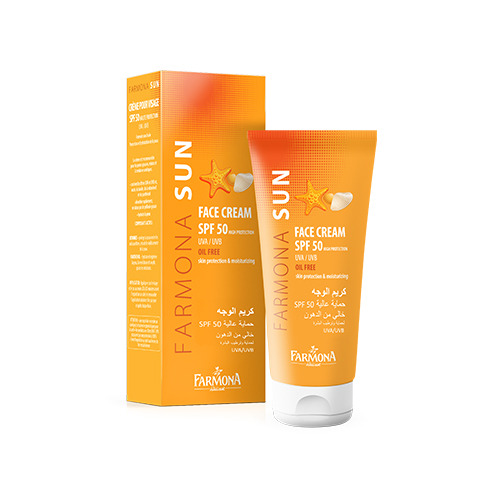 Crema solare viso SPF 50, 50 ml