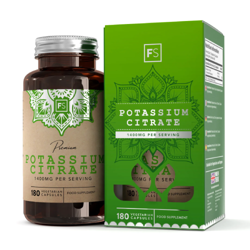 Potassio citrato, 180 capsule