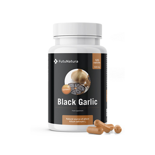 Aglio nero 500 mg, 120 capsule